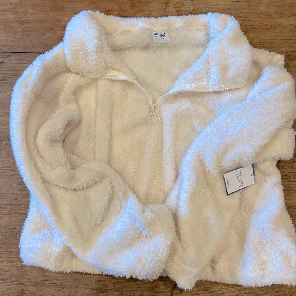 Rue 21 fuzzy coat